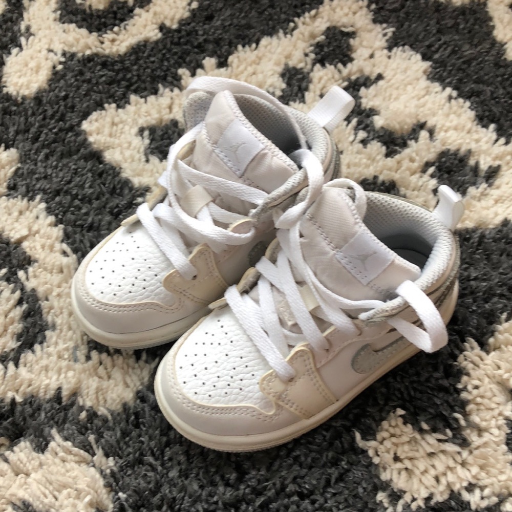 Toddler White Jordan’s